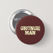 Badge Rond 5 Cm Grunge Man (Devant & derrière)