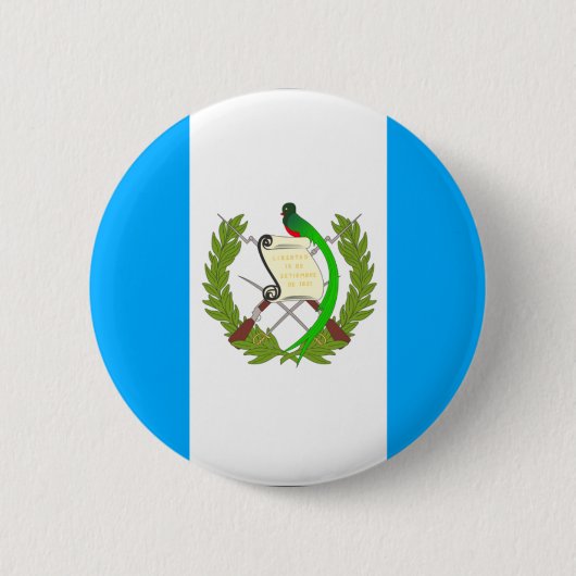 Badge Rond 5 Cm Guatemala (Devant)