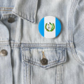 Badge Rond 5 Cm Guatemala (En situation)