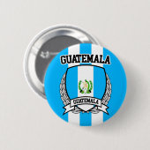 Badge Rond 5 Cm Guatemala (Devant & derrière)