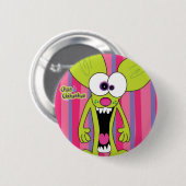 Badge Rond 5 Cm Guauu de chiwawa de Chico (Devant & derrière)