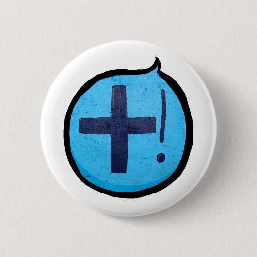 Badge Rond 5 Cm Guérissez-moi ! (Devant)