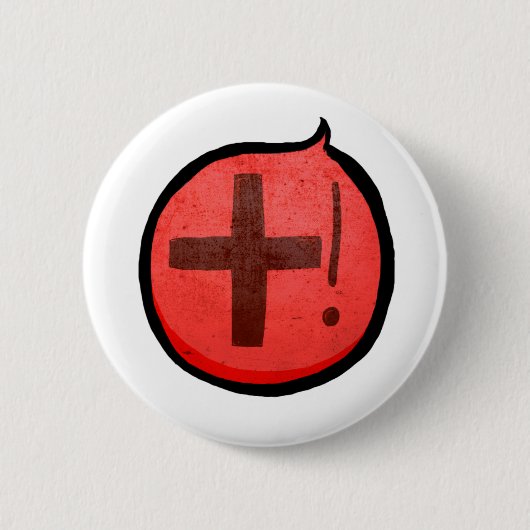 Badge Rond 5 Cm Guérissez-moi ! (Devant)