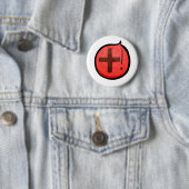 Badge Rond 5 Cm Guérissez-moi ! (En situation)