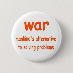 Badge Rond 5 Cm guerre
