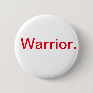 Badge Rond 5 Cm Guerrier