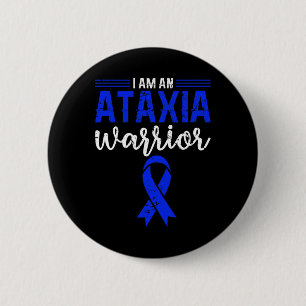 Badge Rond 5 Cm Guerrier Bleu Ruban Décernés à la coordination