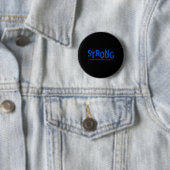 Badge Rond 5 Cm Guerrier conscient de l'ostéogenèse imparfaite for (En situation)