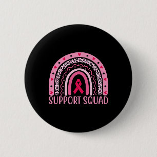 Badge Rond 5 Cm Guerrière de l'équipe de soutien contre le cancer