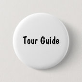 Badge Rond 5 Cm Guide touristique (Devant)