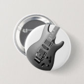 Badge Rond 5 Cm Guitare (Devant & derrière)