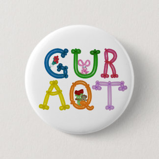 Badge Rond 5 Cm GURAQT 4" bouton rond d'animal de ballon
