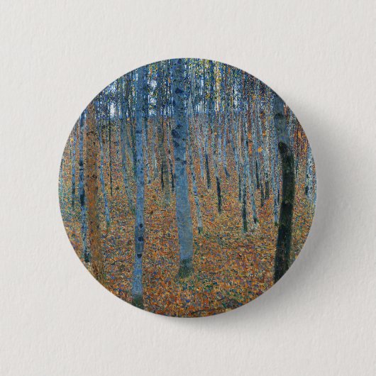 Badge Rond 5 Cm Gustav Klimt Beech (Devant)
