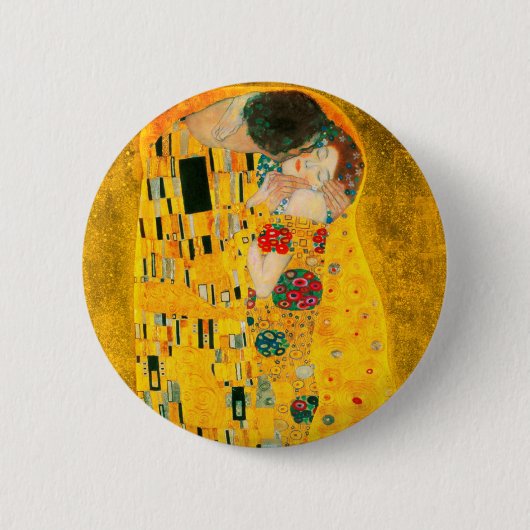 Badge Rond 5 Cm Gustav Klimt The Kiss (Devant)
