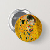 Badge Rond 5 Cm Gustav Klimt The Kiss (Devant & derrière)