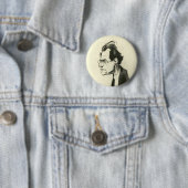 Badge Rond 5 Cm Gustav Mahler button (En situation)