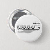 Badge Rond 5 Cm GWC NYC Crue (Devant & derrière)