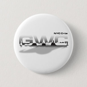 Badge Rond 5 Cm GWC NYC Crue