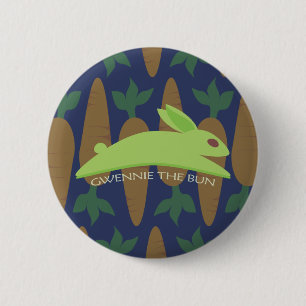 Badge Rond 5 Cm Gwennie The Bun : Night Raider