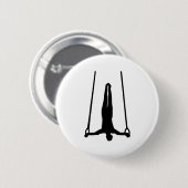 Badge Rond 5 Cm Gymnastique (Devant & derrière)