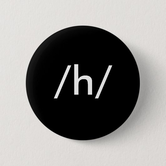 Badge Rond 5 Cm /h/ (Devant)