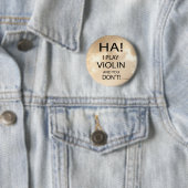 Badge Rond 5 Cm Ha Violon (En situation)