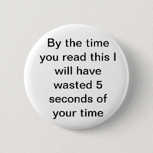 BADGE ROND 5 CM HAHA !