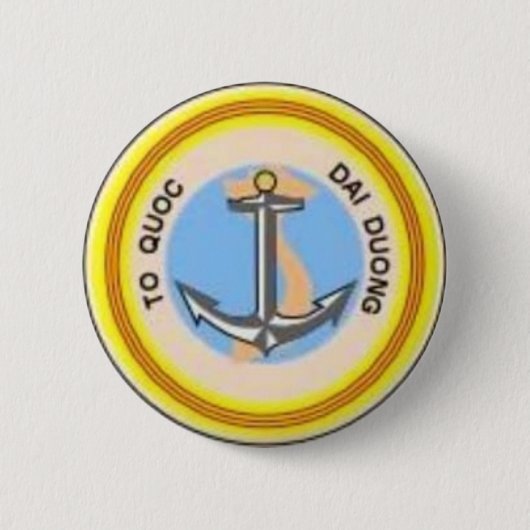 Badge Rond 5 Cm Hai VNCH quan (Devant)