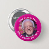Badge Rond 5 Cm Haine d'atouts d'amour (Devant & derrière)