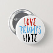 Badge Rond 5 Cm Haine d'atouts d'amour (Devant & derrière)