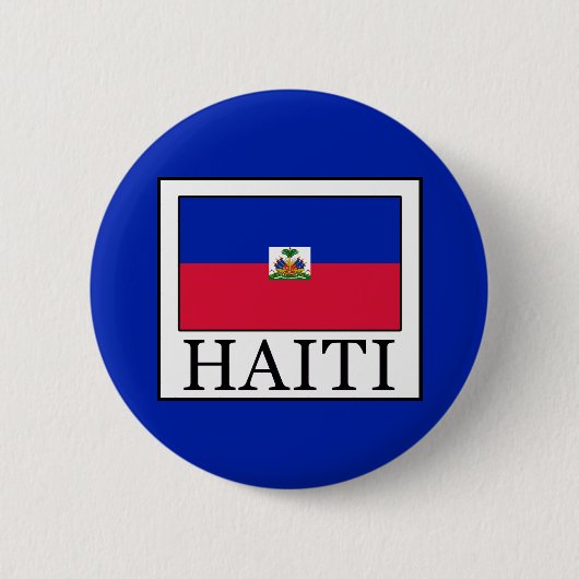 Badge Rond 5 Cm Haïti (Devant)