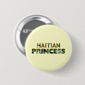 BADGE ROND 5 CM HAITIANPRINCESS001 (Devant & derrière)