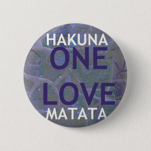 BADGE ROND 5 CM HAKUNA MATATA