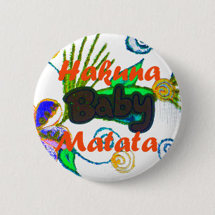 Badge Rond 5 Cm Hakuna Matata Baby.png