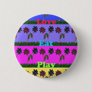 Badge Rond 5 Cm Hakuna Matata Love Mange Jeu.png