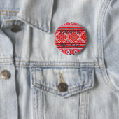 Badge Rond 5 Cm Hakuna Matata - Pas de soucis Collection d'Art Swa (En situation)