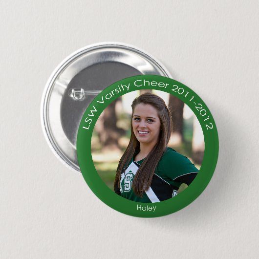 Badge Rond 5 Cm Haley (Devant & derrière)