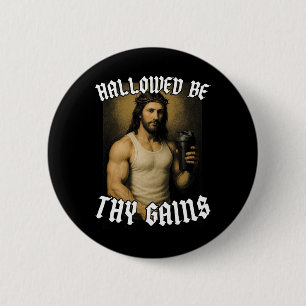 Badge Rond 5 Cm Hallow Be Thains