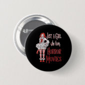 Badge Rond 5 Cm Hallowee (Devant & derrière)