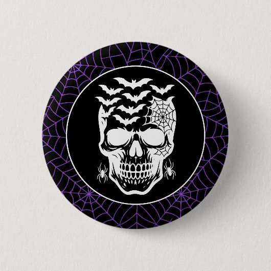 Badge Rond 5 Cm Halloween (Devant)