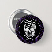 Badge Rond 5 Cm Halloween (Devant & derrière)