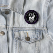 Badge Rond 5 Cm Halloween (En situation)
