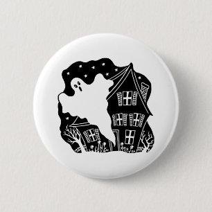 Badge Rond 5 Cm Halloween