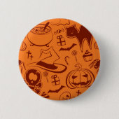Badge Rond 5 Cm Halloween (Devant)