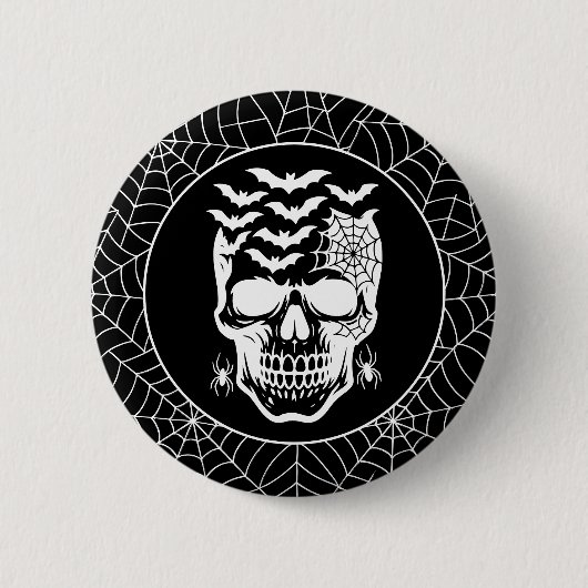 Badge Rond 5 Cm Halloween (Devant)