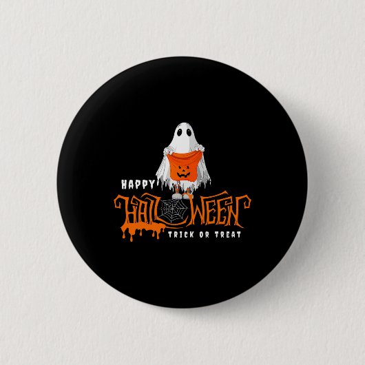 Badge Rond 5 Cm Halloween (Devant)