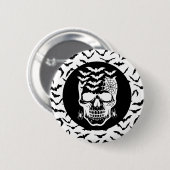 Badge Rond 5 Cm Halloween (Devant & derrière)