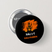 Badge Rond 5 Cm Halloween (Devant & derrière)