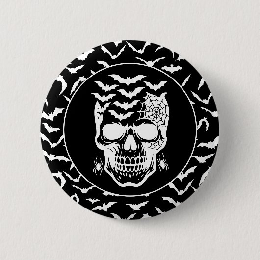 Badge Rond 5 Cm Halloween (Devant)