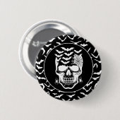 Badge Rond 5 Cm Halloween (Devant & derrière)